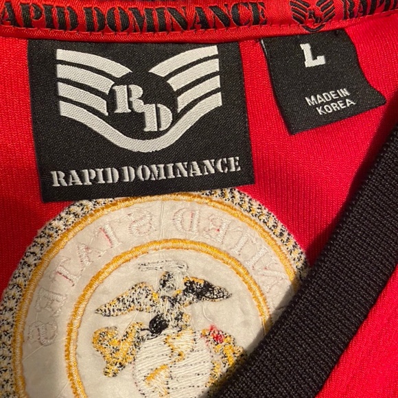 M Large Marine Corps Basketball Jersey. - Picture 3 of 3